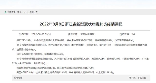 浙江新增15例确诊/浙江省确诊首例