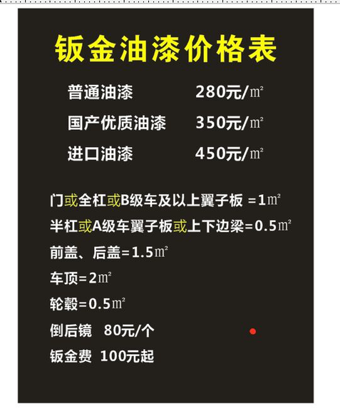 钣金怎么收费？修车老炮儿给你扒一扒这里头的门道