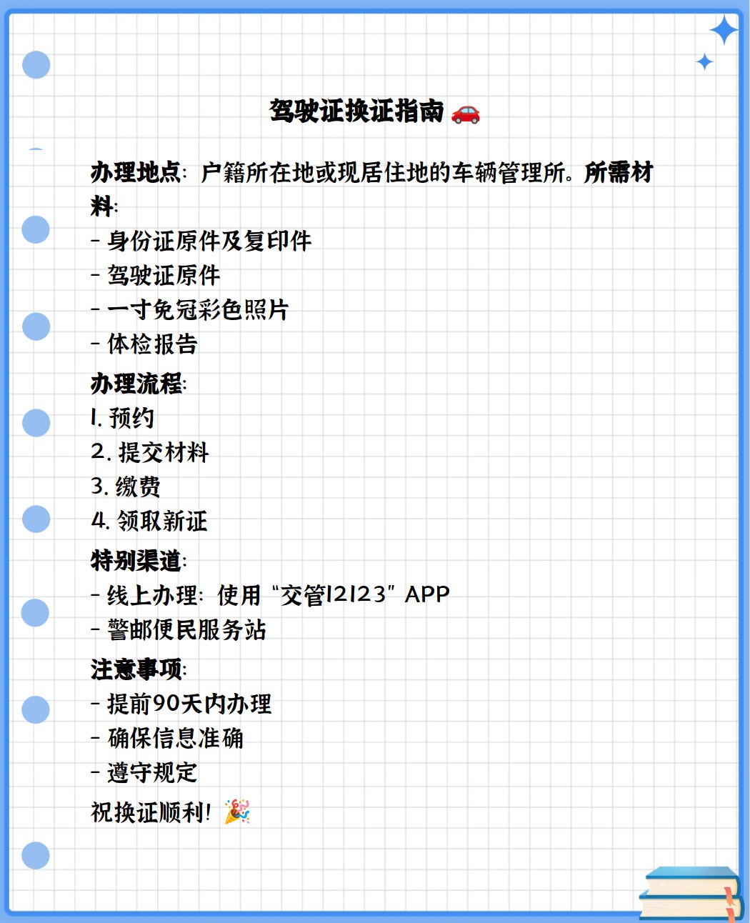 驾驶证怎么换证？别慌，我陪你一步步走完这趟流程