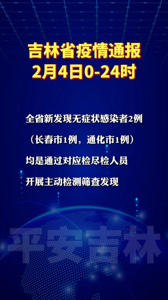 吉林省疫情最新消息今天新增病例/2021年吉林省因为新冠疫情封城了吗