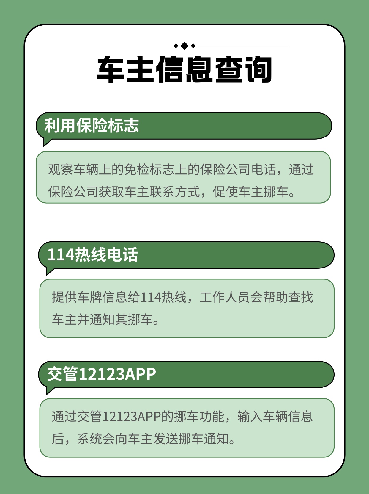 如何查到车主的电话？这事儿其实有讲究
