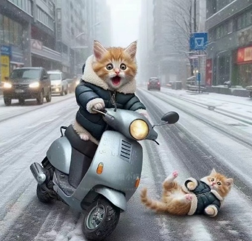 骑猫咪摩托车，一场关于速度、毛茸茸与荒诞的清醒梦