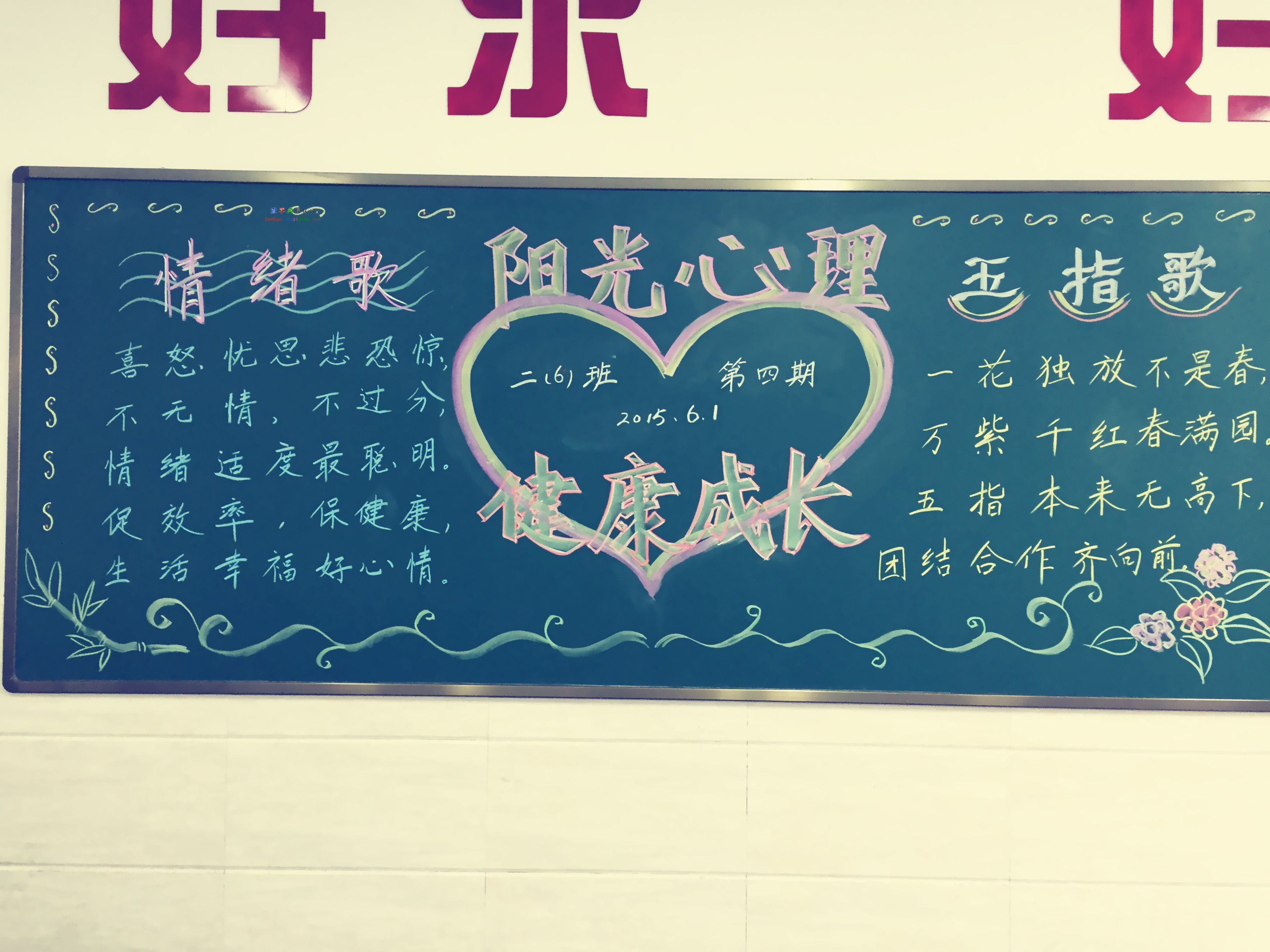 心理健康板报图片设计/心理健康宣传板报图片大全