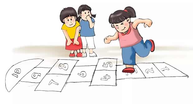 中班健康跳房子教案/中班体育跳房子教案