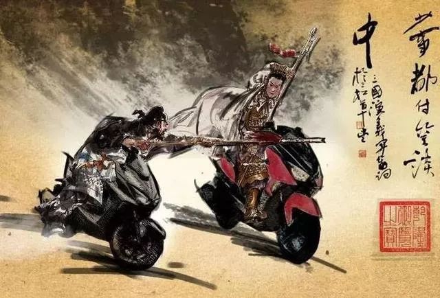 马良骑摩托车，一个被画笔耽误的骑士，和他那辆不烧油的神车
